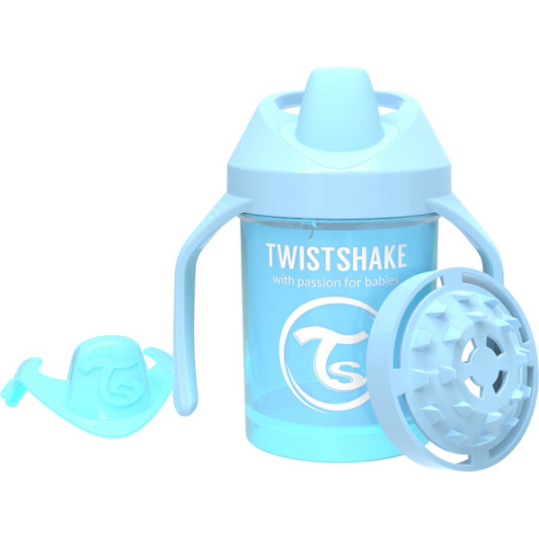 

Мини чашка с ручками Twistshake 230мл 4+мес светло-голубая 78268