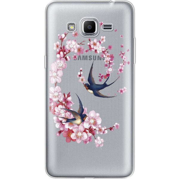 

Силиконовый чехол BoxFace Samsung J2 Prime Swallows and Bloom (27302-rs4)