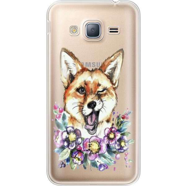 

Силиконовый чехол BoxFace Samsung J320 Galaxy J3 Winking Fox (24962-cc13)
