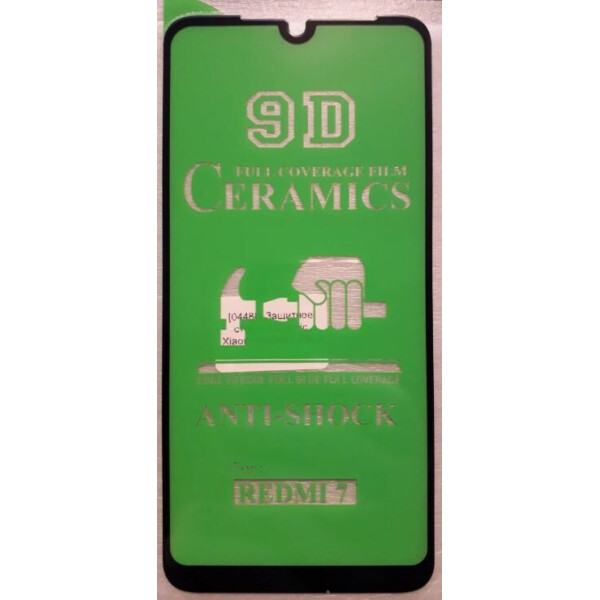 

Защитная пленка Ceramic Armor for Xiaomi Redmi 7 Black (тех.пак)