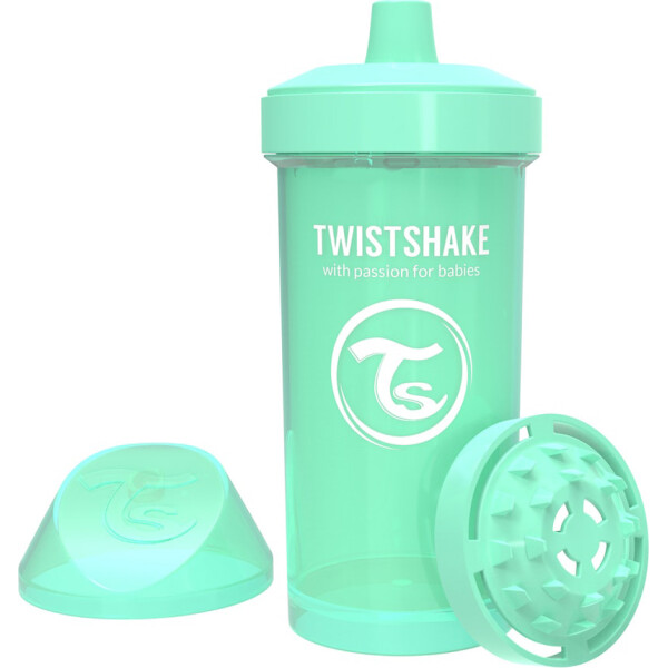 

Детская чашка Twistshake 360мл 12+мес мятная 78281