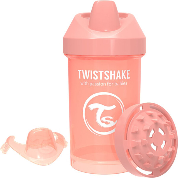 

Чашка-непроливайка Twistshake 300мл 8+мес светло-персиковая 78320