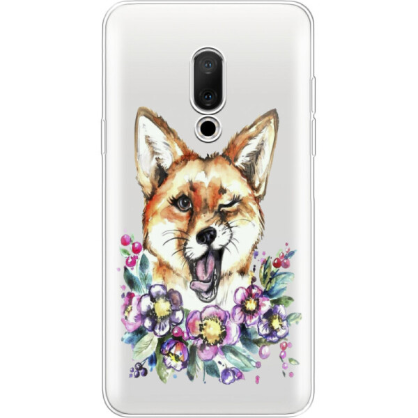 

Силиконовый чехол BoxFace Meizu 15 Winking Fox (33382-cc13)