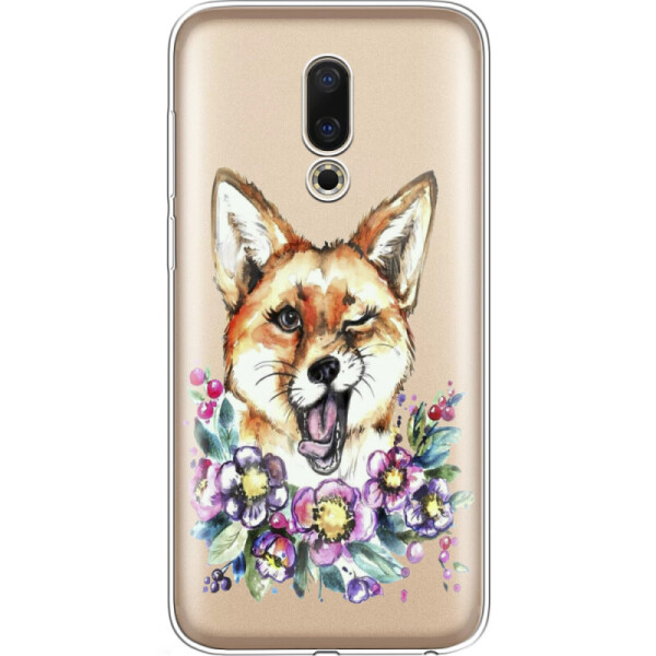 

Силиконовый чехол BoxFace Meizu 16 Winking Fox (35176-cc13)