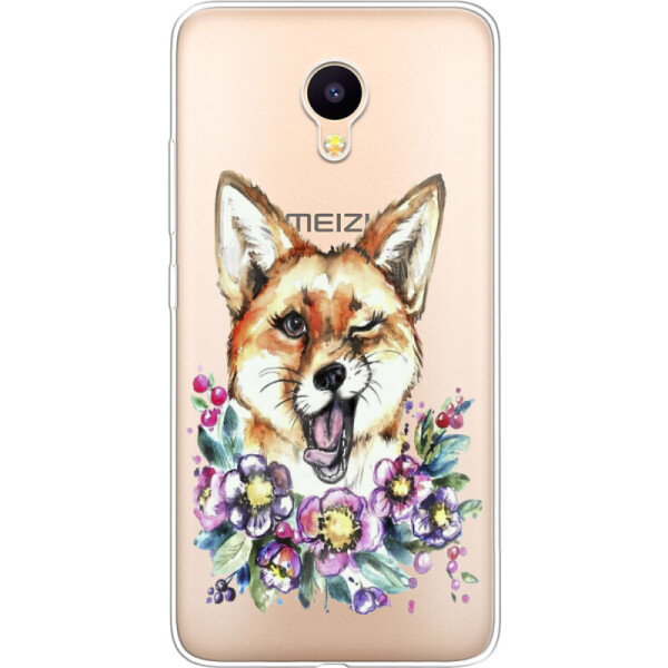 

Силиконовый чехол BoxFace Meizu M3 Winking Fox (25107-cc13)