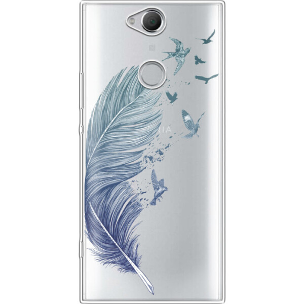 

Силиконовый чехол BoxFace Sony Xperia XA2 Plus H4413 Feather (35591-cc38)