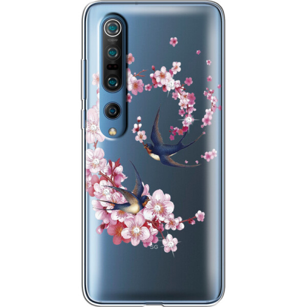 

Силиконовый чехол BoxFace Xiaomi Mi 10 Pro Swallows and Bloom (39437-rs4)
