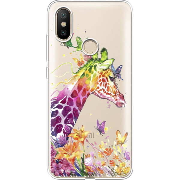 

Силиконовый чехол BoxFace Xiaomi Mi 6X / A2 Colorful Giraffe (33500-cc14)