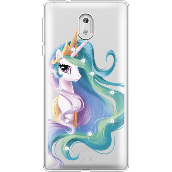 

Силиконовый чехол BoxFace Nokia 3 Unicorn Queen (31263-rs3)