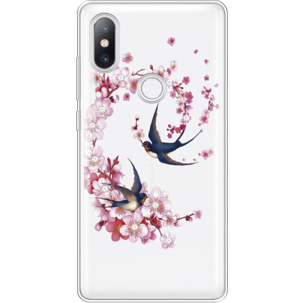 

Силиконовый чехол BoxFace Xiaomi Mi Mix 2s Swallows and Bloom (33501-rs4)
