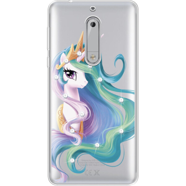 

Силиконовый чехол BoxFace Nokia 5 Unicorn Queen (31264-rs3)