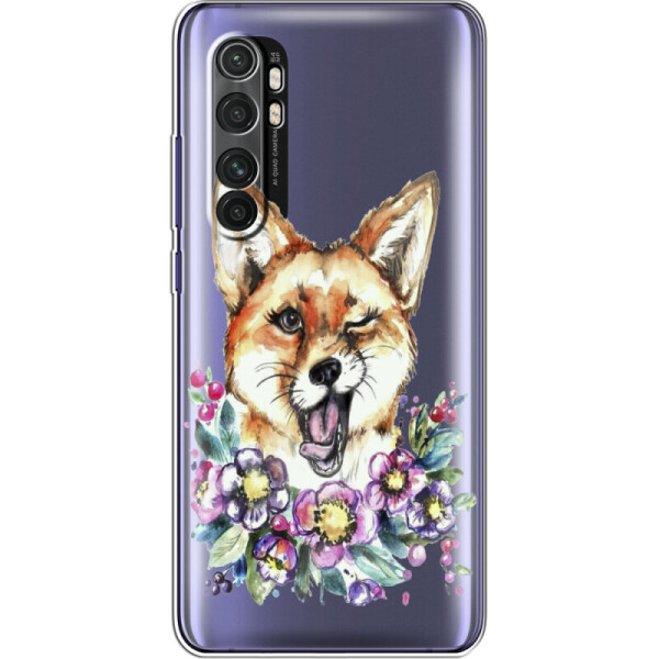 

Силиконовый чехол BoxFace Xiaomi Mi Note 10 Lite Winking Fox (39811-cc13)