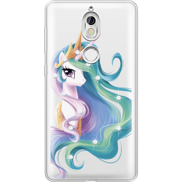 

Силиконовый чехол BoxFace Nokia 7 Unicorn Queen (33234-rs3)