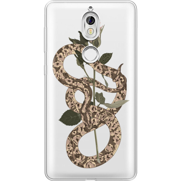 

Силиконовый чехол BoxFace Nokia 7 Glamor Snake (33234-cc67)