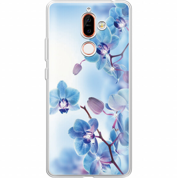 

Силиконовый чехол BoxFace Nokia 7 Plus Orchids (34038-rs16)