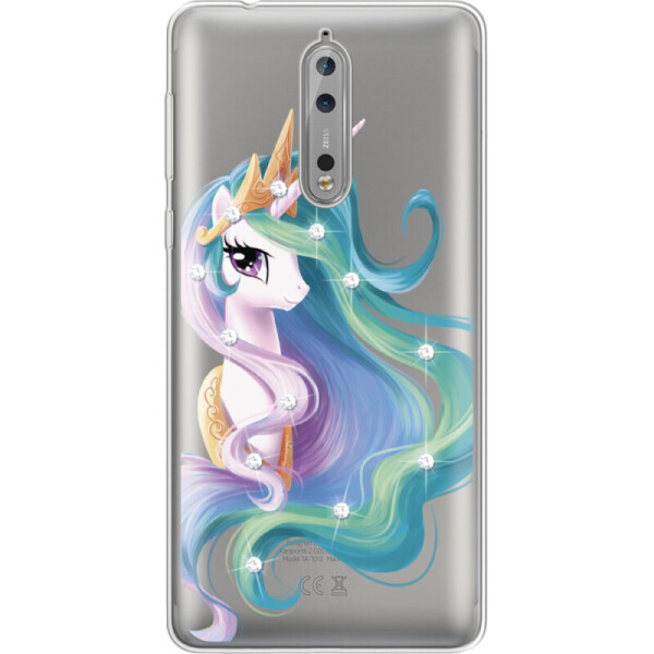 

Силиконовый чехол BoxFace Nokia 8 Unicorn Queen (32213-rs3)
