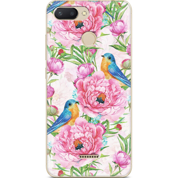 

Силиконовый чехол BoxFace Xiaomi Redmi 6 Birds and flowers (34858-up2376)