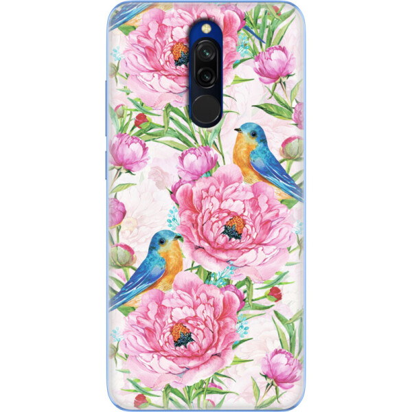 

Силиконовый чехол BoxFace Xiaomi Redmi 8 Birds and flowers (38411-up2376)