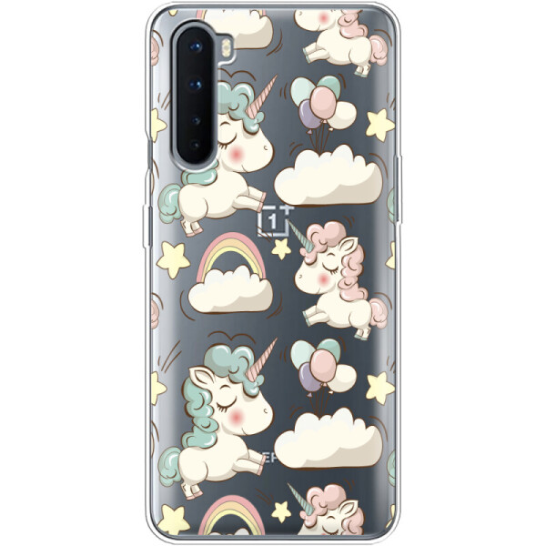 

Силиконовый чехол BoxFace OnePlus Nord Unicorns (40980-cc2)