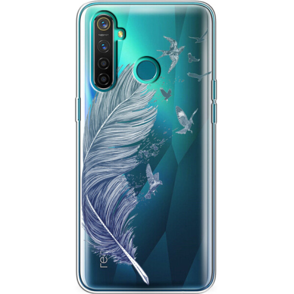 

Силиконовый чехол BoxFace Realme 5 Pro Feather (39526-cc38)