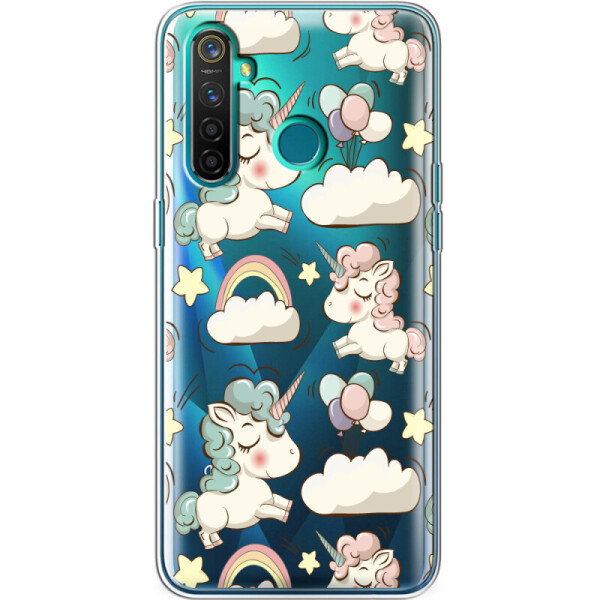 

Силиконовый чехол BoxFace Realme 5 Pro Unicorns (39526-cc2)