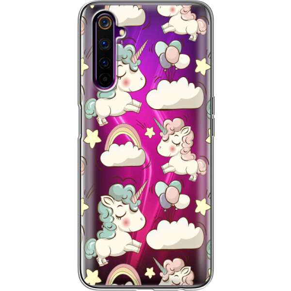 

Силиконовый чехол BoxFace Realme 6 Pro Unicorns (39943-cc2)