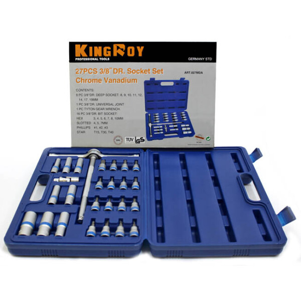 

Набор инструментов King Roy 027 MDA (27 предметов) (16731)