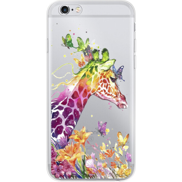 

Силиконовый чехол BoxFace Apple iPhone 6 4.7 Colorful Giraffe (24523-cc14)