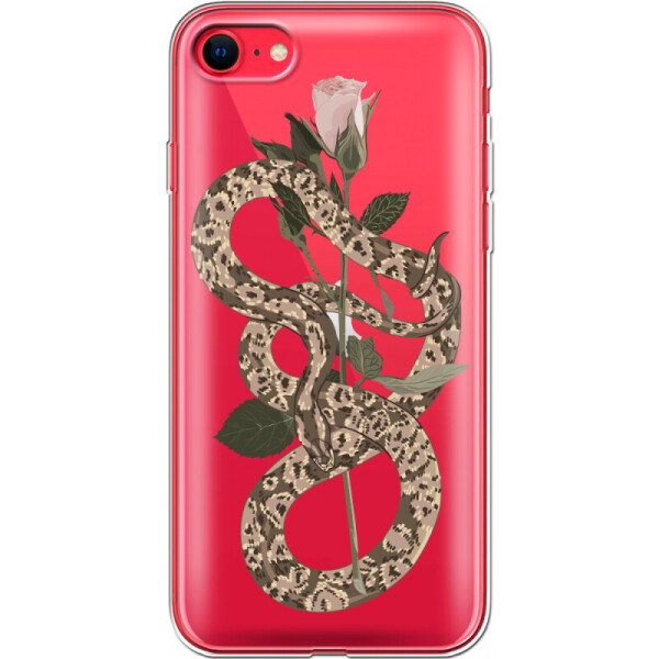 

Силиконовый чехол BoxFace Apple iPhone SE (2020) Glamor Snake (39592-cc67)