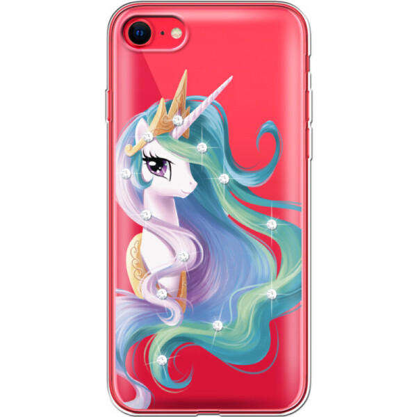 

Силиконовый чехол BoxFace Apple iPhone SE (2020) Unicorn Queen (39592-rs3)
