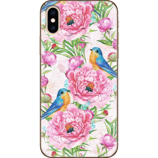 

Силиконовый чехол BoxFace Apple iPhone XS Birds and flowers (35413-up2376)