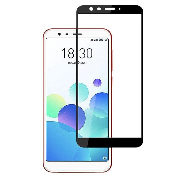

Защитное cтекло Optima Full Screen для Meizu M8C черное