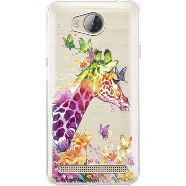 

Силиконовый чехол BoxFace Huawei Ascend Y3 2 Colorful Giraffe (28882-cc14)