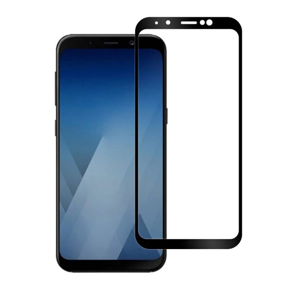 

Защитное cтекло Optima Full Screen для Samsung A6 Plus (2018) черное