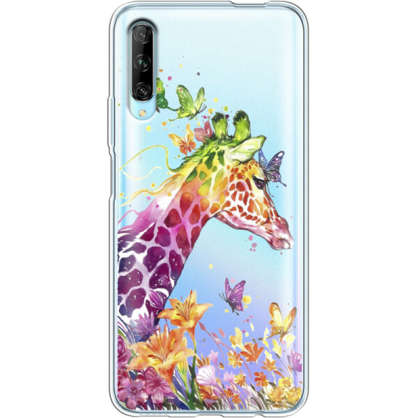 

Силиконовый чехол BoxFace Huawei P Smart Pro Colorful Giraffe (38612-cc14)