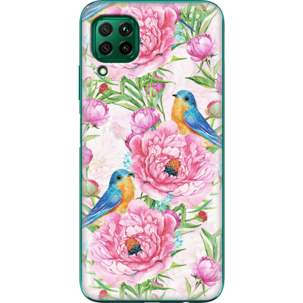 

Силиконовый чехол BoxFace Huawei P40 Lite Birds and Flowers (39379-up2376)