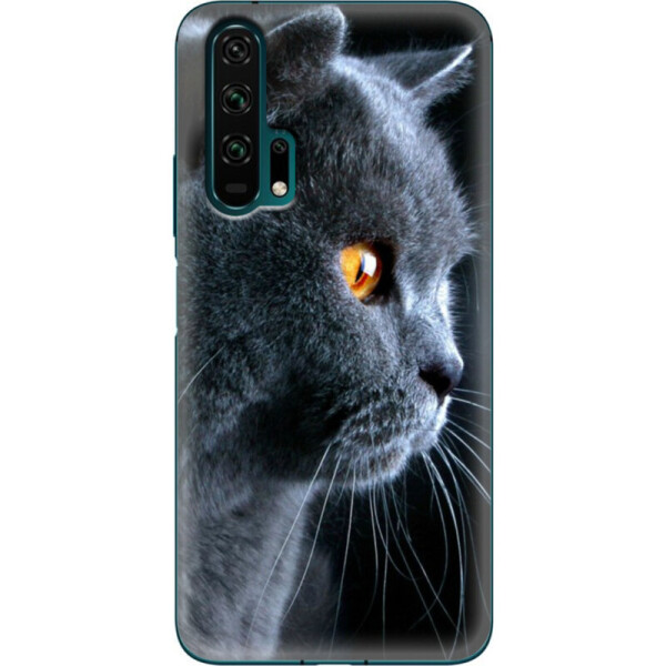 

Силиконовый чехол BoxFace Huawei Honor 20 Pro English cat (38272-up1346)