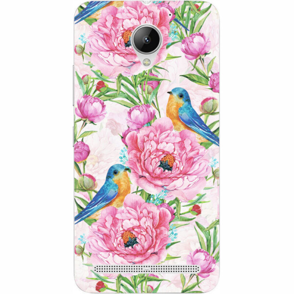 

Силиконовый чехол BoxFace Lenovo C2 Power Birds and flowers (27172-up2376)