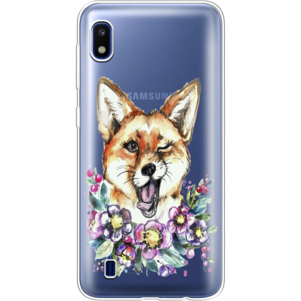 

Силиконовый чехол BoxFace Samsung A105 Galaxy A10 Winking Fox (36867-cc13)