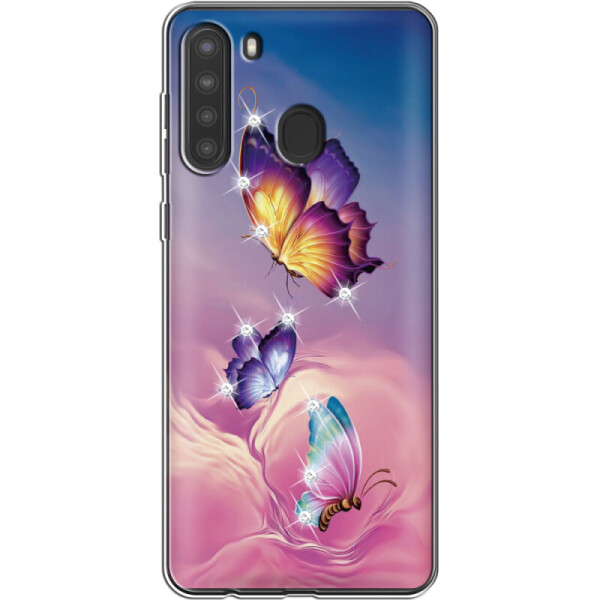 

Силиконовый чехол BoxFace Samsung A215 Galaxy A21 Butterflies (39760-rs19)