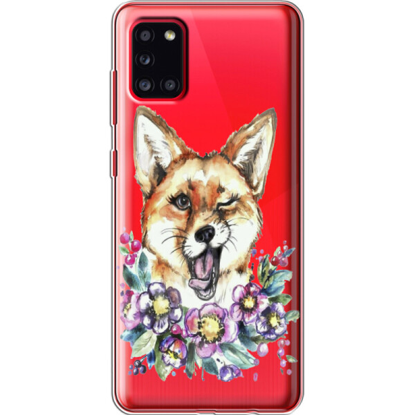 

Силиконовый чехол BoxFace Samsung A315 Galaxy A31 Winking Fox (39470-cc13)
