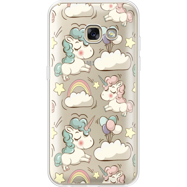 

Силиконовый чехол BoxFace Samsung A320 Galaxy A3 2017 Unicorns (27928-cc2)