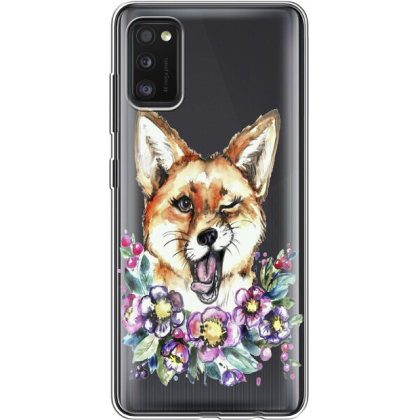 

Силиконовый чехол BoxFace Samsung A415 Galaxy A41 Winking Fox (39755-cc13)