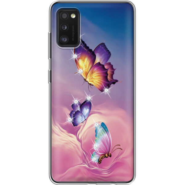 

Силиконовый чехол BoxFace Samsung A415 Galaxy A41 Butterflies (39755-rs19)