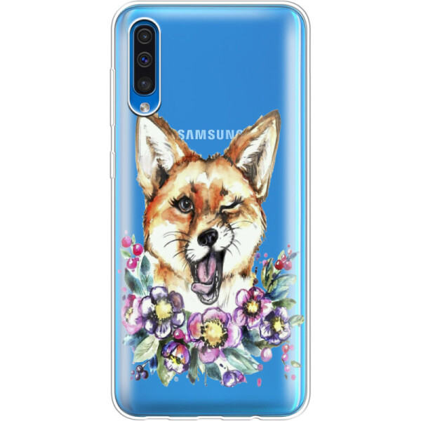 

Силиконовый чехол BoxFace Samsung A505 Galaxy A50 Winking Fox (36417-cc13)