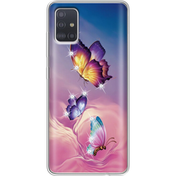 

Силиконовый чехол BoxFace Samsung A515 Galaxy A51 Butterflies (38808-rs19)