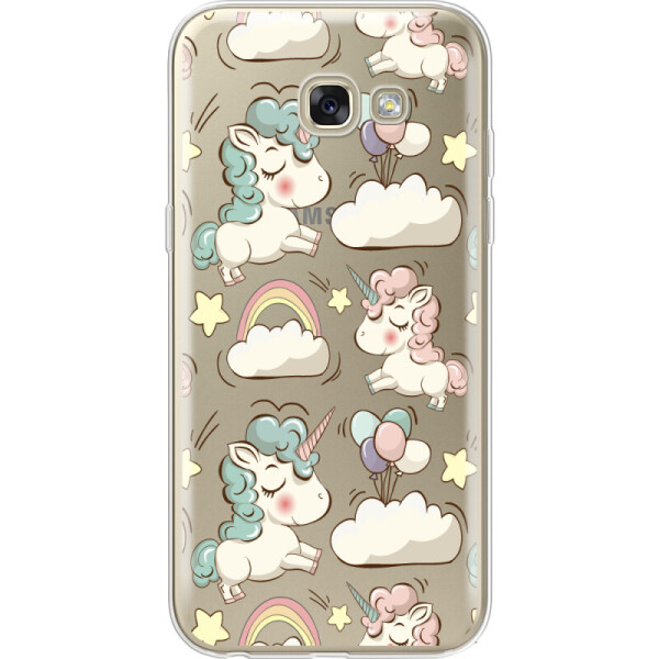 

Силиконовый чехол BoxFace Samsung A520 Galaxy A5 2017 Unicorns (27929-cc2)