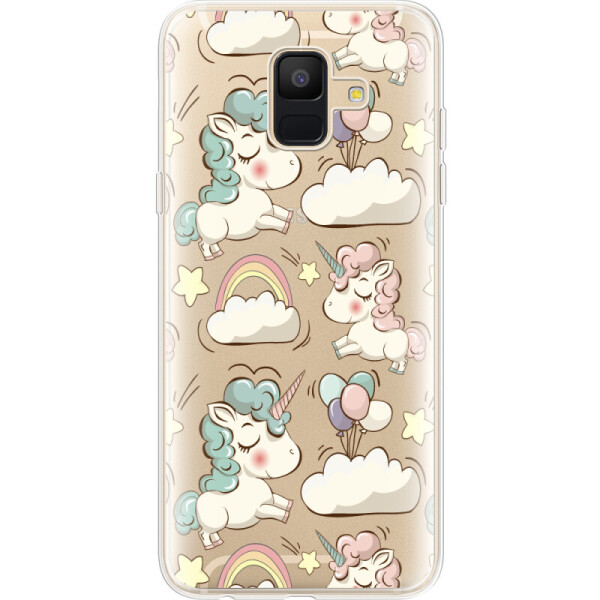 

Силиконовый чехол BoxFace Samsung A600 Galaxy A6 2018 Unicorns (33376-cc2)