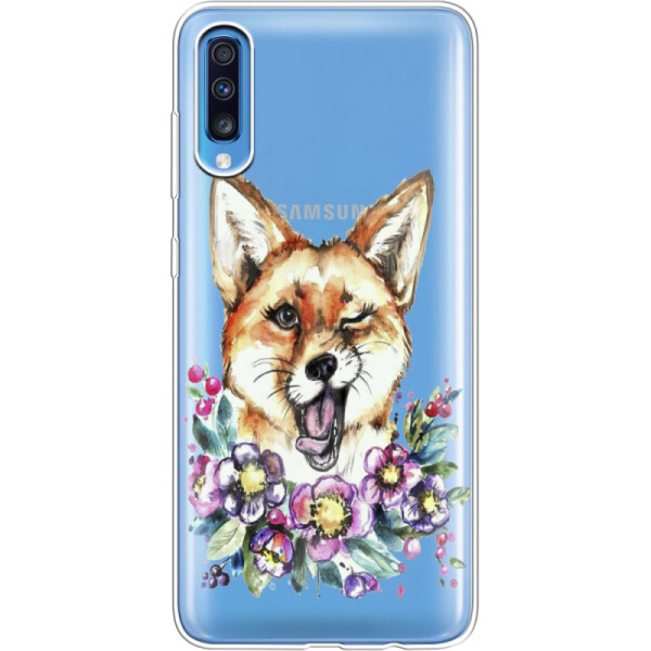 

Силиконовый чехол BoxFace Samsung A705 Galaxy A70 Winking Fox (36860-cc13)