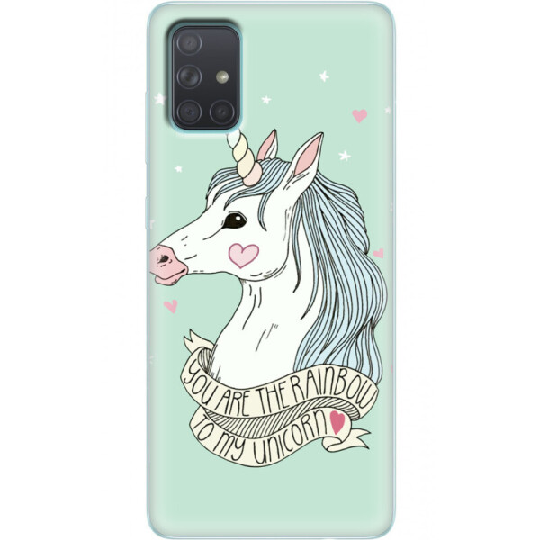 

Силиконовый чехол BoxFace Samsung A715 Galaxy A71 My Unicorn (38850-up682)